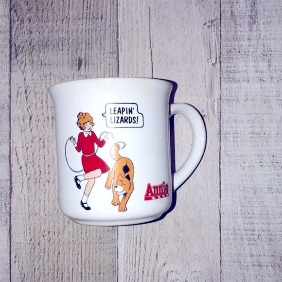 Annie leaping lizards vintage mug - Picture 4 of 8